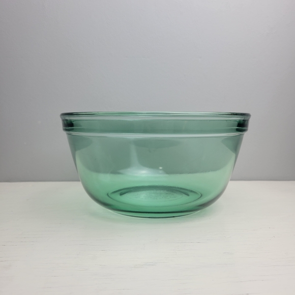 Anchor Ovenware Mixing Bowl Green Clear 2.5 Qt - Picture 3 of 13